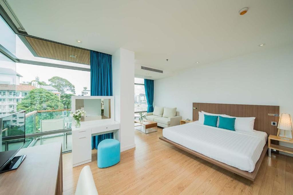 Seven Zea Chic Hotel Pattaya Exterior foto